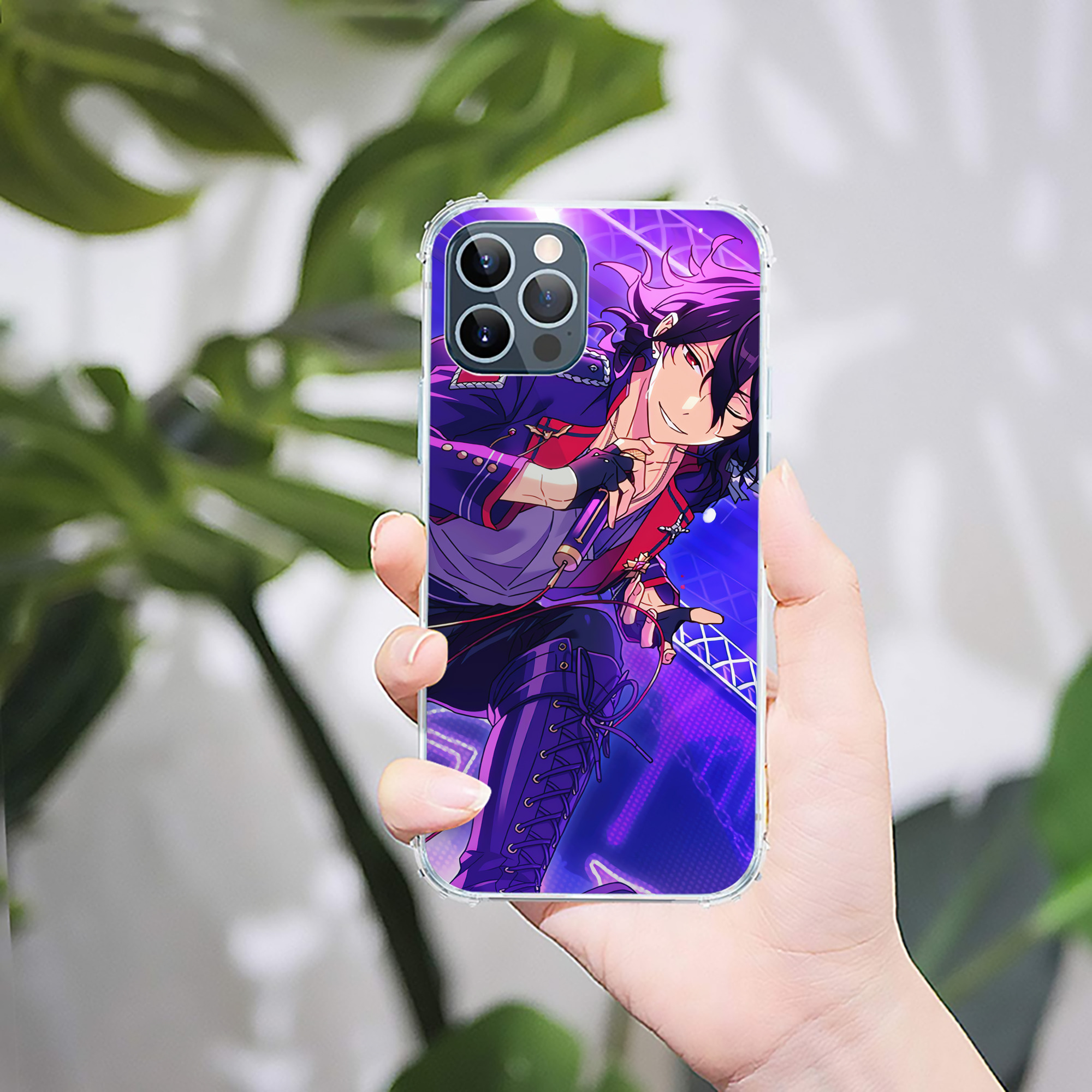 （画像用） あんさんぶるスターズ! Ensemble Stars 【iPhone 12シリーズ対応】透明スマホケース（クリアソフトケース）